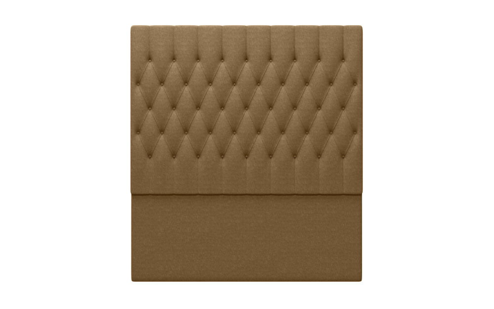 Riveria DB Headboard 66" High in Graceland Camel