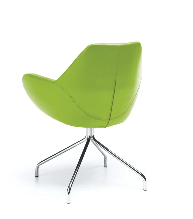 Fan Armchair With Wooden Legs Model 10Hw 14