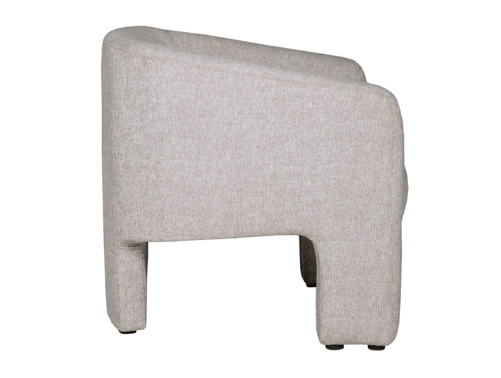 Heidi Accent Chair Light Grey 4