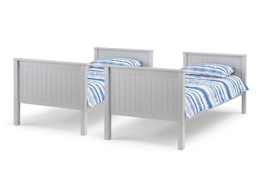 Anne Bunk Bed Dove Grey Twins 