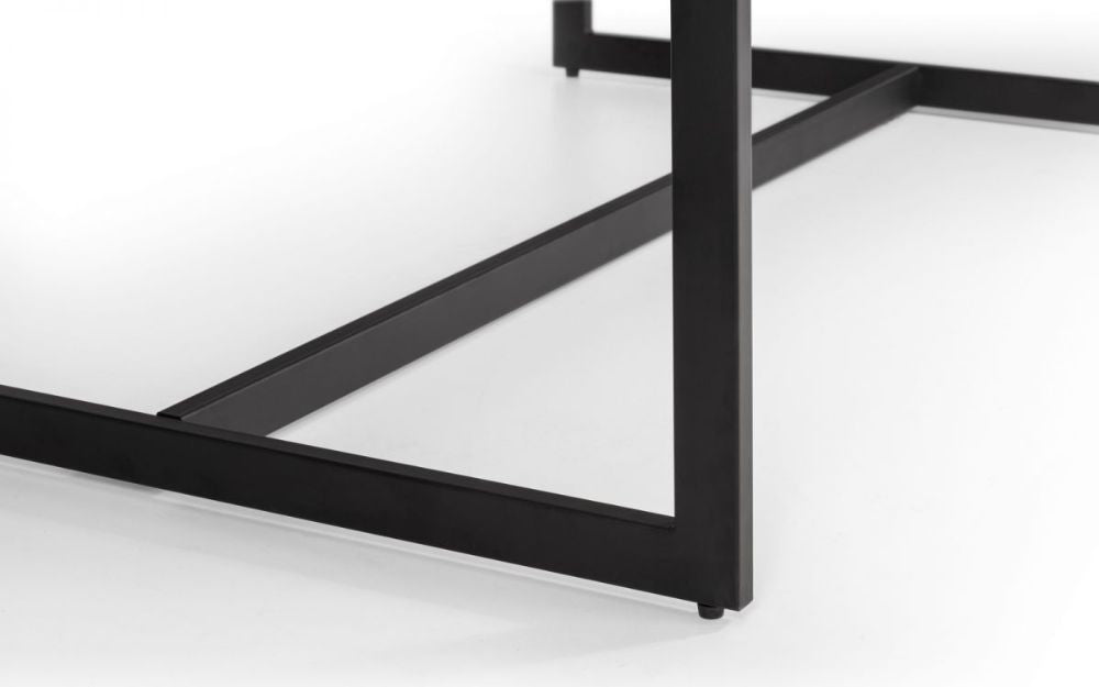 Beca Dining Table Sonoma Oak Leg Detail