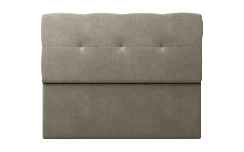 Monza Headboard 48" High in Plush Velvet Slate