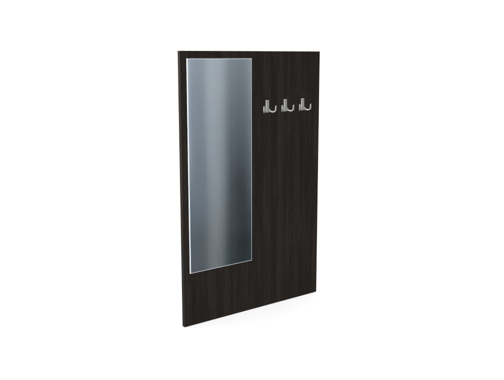 Hotel Luna Wooden Hanger with Left Side Mirror