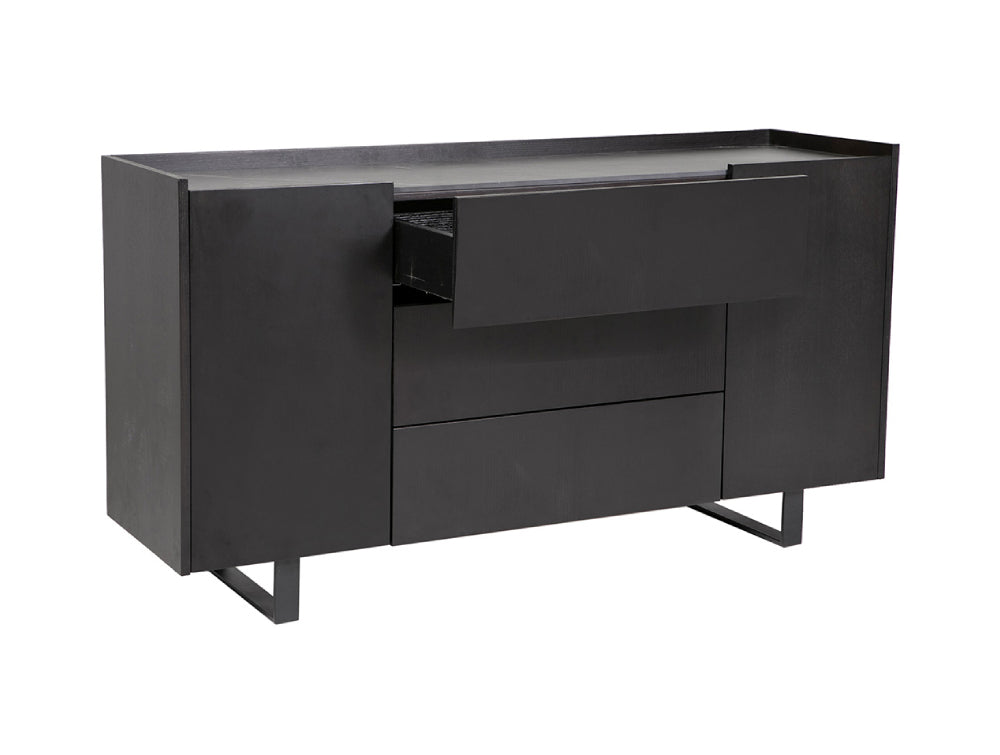 Ira 3 Drawer 2 Door Sideboard 5