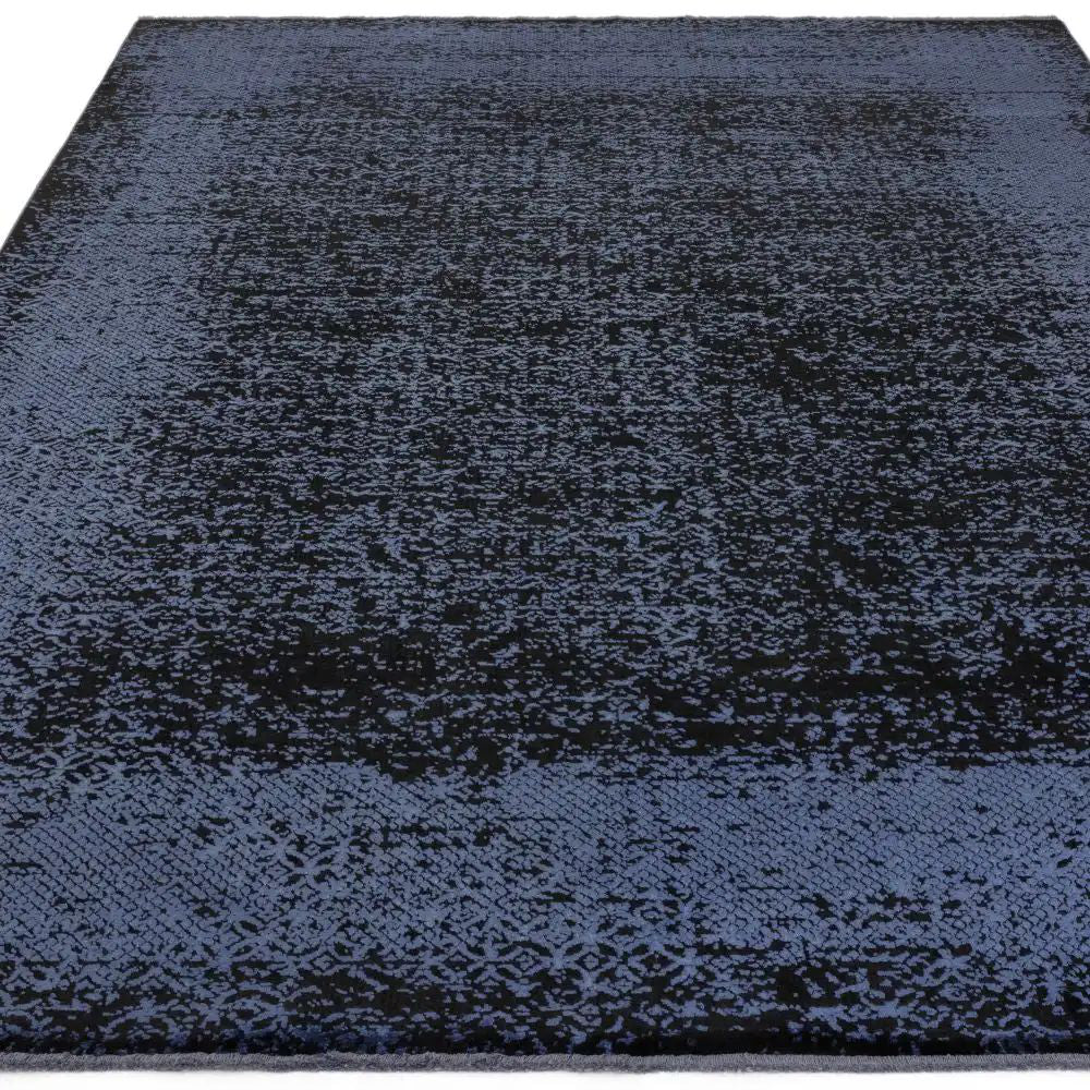 Koa Indigo and Black Rug 2