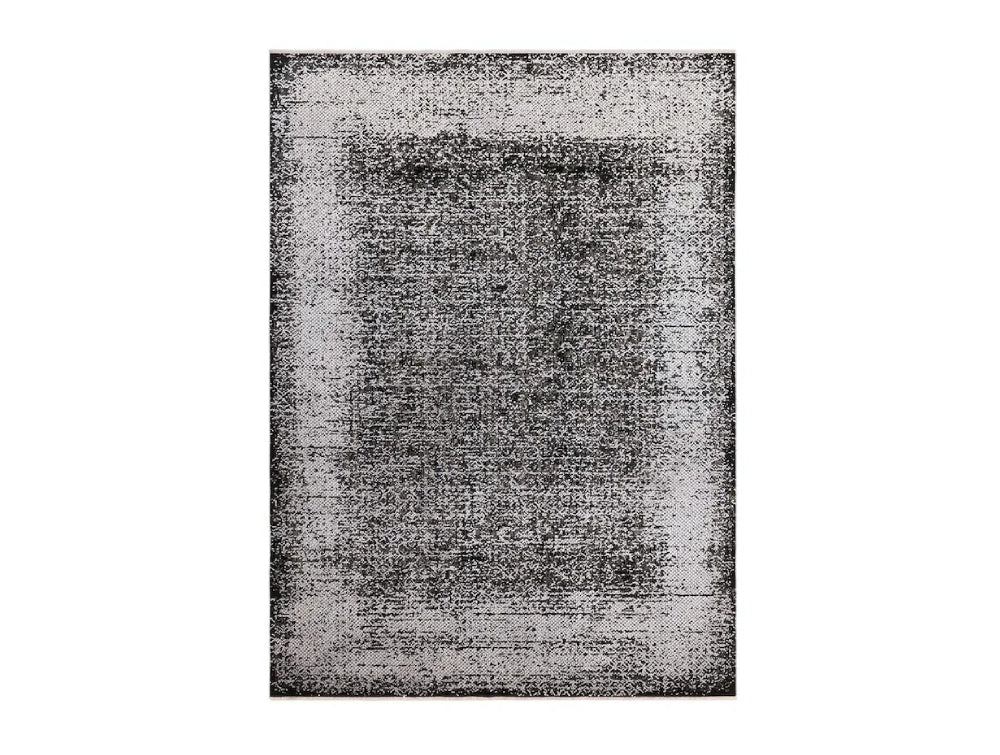 Koa Silver and Black Rug
