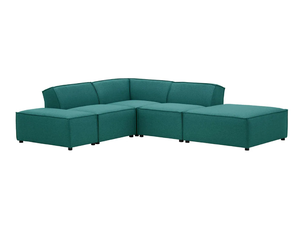 Max Corner Sofa - Blue (Malmo 81)