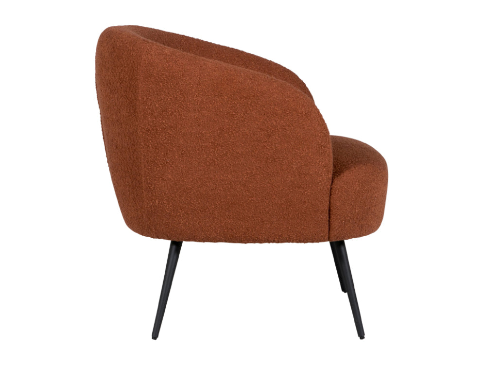 Spencer Accent Chair Rust 2