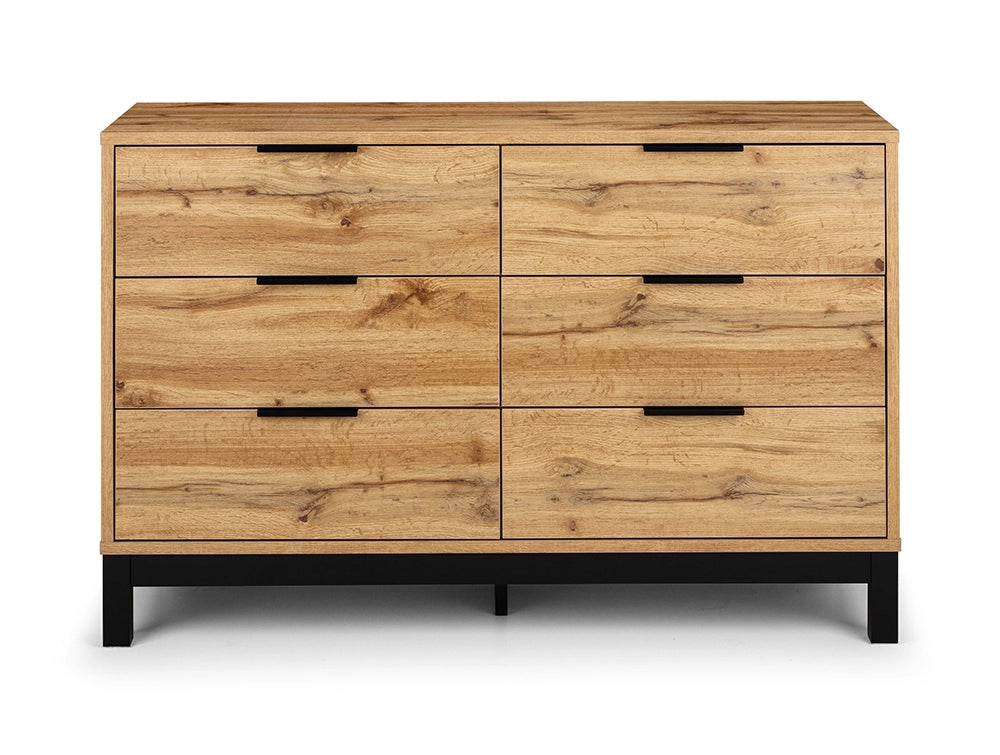 Verona 6 Drawer Wide Chest 4