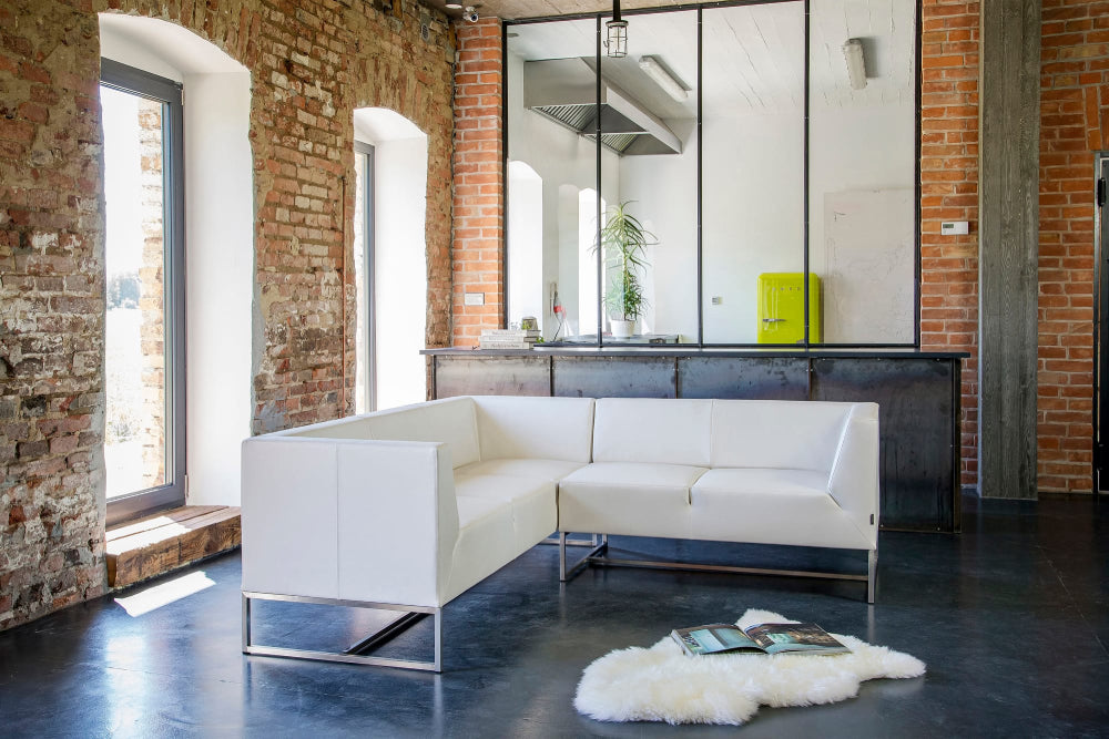 Verso-Upholstered-Modular-Sofa-in-White-Finish-in-Breakout-Setting